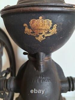 Antique Landers, Frary & Clark No. 50 Crown Coffee Mill Vintage Coffee Grinder