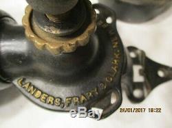 Antique Landers, Frary & Clark Universal No. 014 Coffee Mill Grinder Vintage