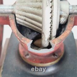 Antique Landers Frary and Clark #20 Coffee Mill Grinder Red Original