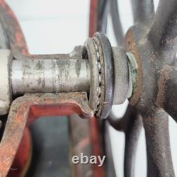 Antique Landers Frary and Clark #20 Coffee Mill Grinder Red Original
