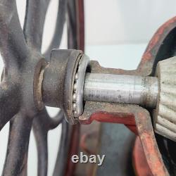 Antique Landers Frary and Clark #20 Coffee Mill Grinder Red Original