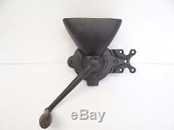 Antique Lane Bros Swifts 1859 2 Coffee Grinder Rare Early Wall Mount Cast Iron