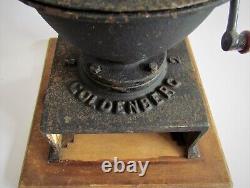 Antique Large Coffee Grinder for Bar GOLDENBERG 2 GARANTIE-H-45 cm. W-7600 gr