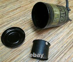 Antique MJB Vintage 1910's Wall Mounted Coffee Grinder Tin & Cast Iron