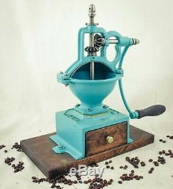 Antique MUTZIG FRAMONT Cast-Iron Coffee Grinder Mill Koffiemolen Moulin Cafe