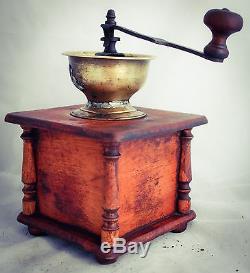 Antique MUTZIG FRAMONT Coffee Grinder MILL Moulin Cafe Molinillo Kaffeemuehle