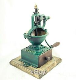 Antique MUTZIG FRAMONT Coffee Grinder Mill Moulin Molinillo cafe Macinacaffe