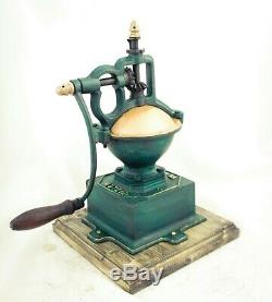 Antique MUTZIG FRAMONT Coffee Grinder Mill Moulin Molinillo cafe Macinacaffe