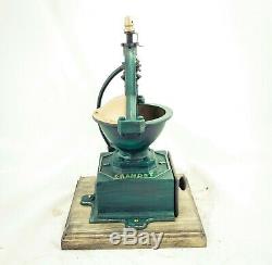 Antique MUTZIG FRAMONT Coffee Grinder Mill Moulin Molinillo cafe Macinacaffe