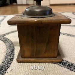 Antique Macina & Accaio Coffee Mill Grinder. Rare Find Fast Shipping