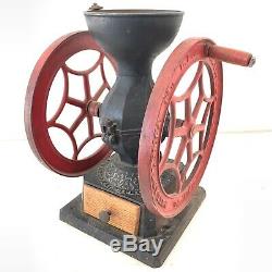 Antique National Specialty PHILADELPHIA Coffee Grinder Mill Moulin Cafe RARE