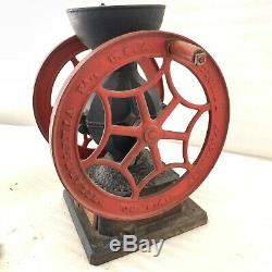 Antique National Specialty PHILADELPHIA Coffee Grinder Mill Moulin Cafe RARE