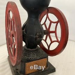 Antique National Specialty PHILADELPHIA Coffee Grinder Mill Moulin Cafe RARE