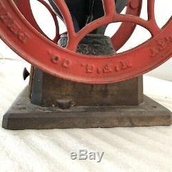 Antique National Specialty PHILADELPHIA Coffee Grinder Mill Moulin Cafe RARE