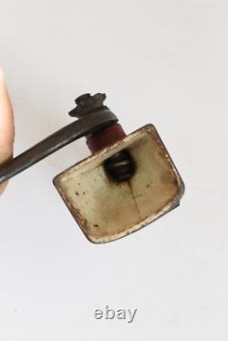 Antique Netherlands FITTJE Hand Crank Coffee Grinder 1930`s