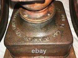 Antique No 7 1873 Coffee Grinder 17 Wheels Enterprise Mfg Philadelphia Complete