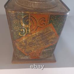 Antique None Such Bronson Company Cleveland Ohio Tin Coffee Grinder Mill