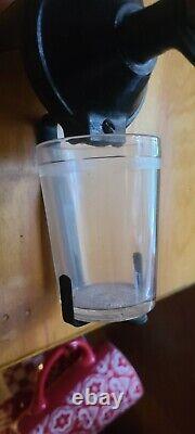 Antique ORIGINAL ARCADE 25 Wall Mount Coffee Grinder Mill With Catch Glass