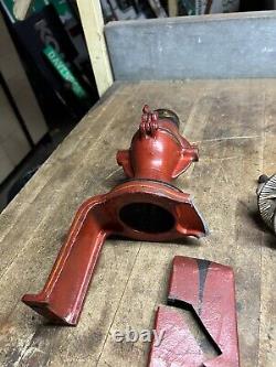 Antique Old Enterprise Coffee Grinder Mill Cast Iron Frame Pulverizer 192 Parts