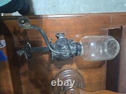 Antique Original Crystal Arcade #3 Coffee Grinder