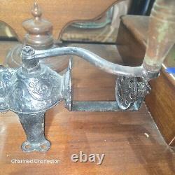 Antique Original Crystal Arcade #3 Coffee Grinder