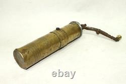 Antique Ottoman Brass Hand Coffee Grinder 19 Century