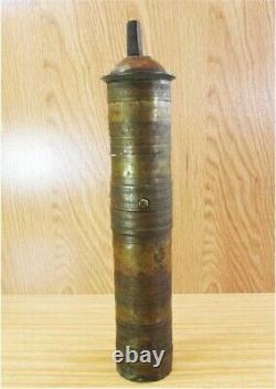 Antique Ottoman Brass Large Coffee MILL Grinder Stamped Collectables