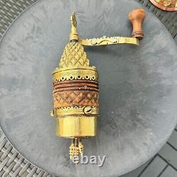 Antique Ottoman Coffee Grinder for Dallah with hallmark