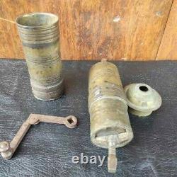 Antique Ottoman Sealed Coffee MILL Original 150 Years Old Large Collectables