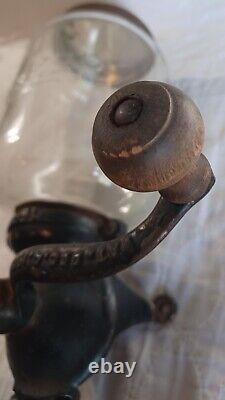 Antique PARKER Coffee Grinder No. 449 Pat. Dec. 4. 1917 Wall Mount