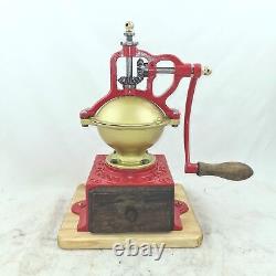 Antique PEUGEOT FRERES A0 Cast-Iron Coffee Grinder Mill Koffiemolen Moulin Cafe