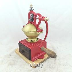 Antique PEUGEOT FRERES A0 Cast-Iron Coffee Grinder Mill Koffiemolen Moulin Cafe