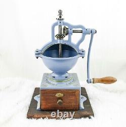 Antique PEUGEOT FRERES A2 Cast-Iron Coffee Grinder Mill Koffiemolen Moulin Cafe