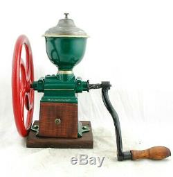 Antique PEUGEOT FRERES C1 Coffee Grinder Mill Cast-Iron Moulin Molinillo Cafe