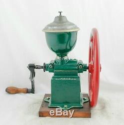 Antique PEUGEOT FRERES C1 Coffee Grinder Mill Cast-Iron Moulin Molinillo Cafe