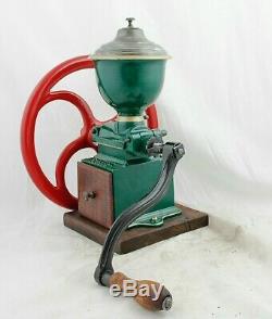 Antique PEUGEOT FRERES C1 Coffee Grinder Mill Cast-Iron Moulin Molinillo Cafe