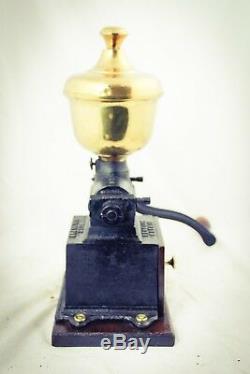 Antique PEUGEOT FRERES C2 Coffee Grinder Mill Cast-Iron Moulin Molinillo Cafe