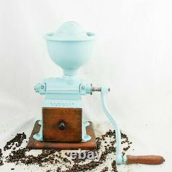 Antique PEUGEOT FRERES C3 Coffee Grinder Mill Cast-Iron Moulin Molinillo Cafe