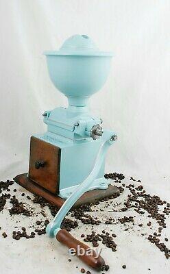 Antique PEUGEOT FRERES C3 Coffee Grinder Mill Cast-Iron Moulin Molinillo Cafe