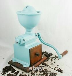 Antique PEUGEOT FRERES C3 Coffee Grinder Mill Cast-Iron Moulin Molinillo Cafe