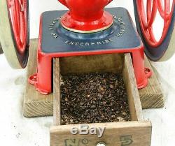 Antique PHILADELPHIA ENTERPRISE No 5 Coffee Grinder Mill Moulin cafe Molinillo