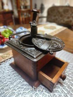 Antique PS&W International Coffee Mill. Ca 1877