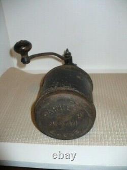 Antique Parker's Eagle No. 444 Wall Mount Coffee Grinder Working Condition VGC