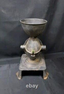 Antique Pat 1873 CAST IRON ENTERPRISE PHILADELPHIA American Coffee Grinder Parts