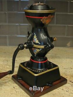 Antique Pat. 1898 Enterprise No. 1 Cast Iron Coffee Grinder Mill