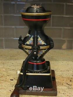 Antique Pat. 1898 Enterprise No. 1 Cast Iron Coffee Grinder Mill