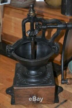 Antique Peugeot Freres A1 Coffee Grinder In good Working Order