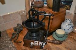 Antique Peugeot Freres A1 Coffee Grinder In good Working Order