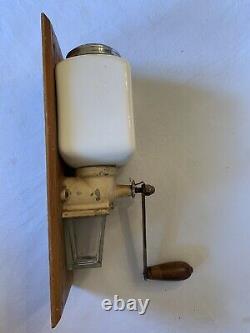 Antique Peugeot Frères Wall Mounted Coffee Grinder made in France Langue Doc