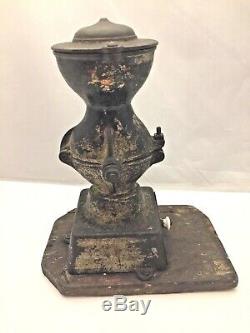 Antique Philadelphia Enterprise Mfg Co. Cast Iron Coffee Grinder